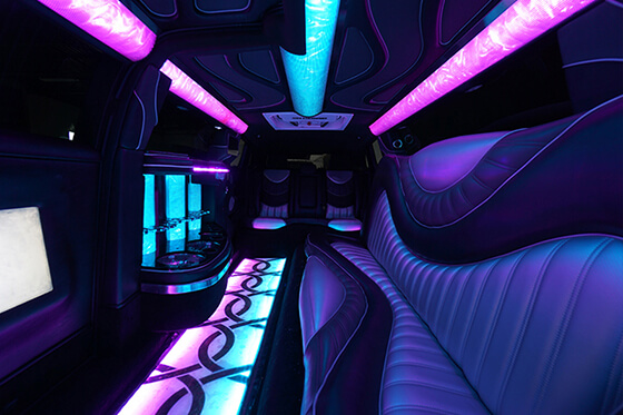 Richmond limousine interior