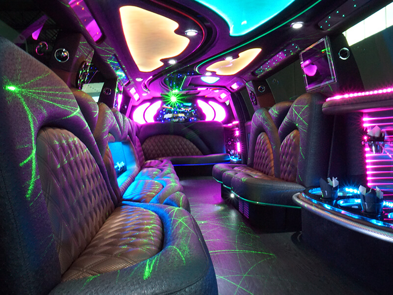 a hummer interior